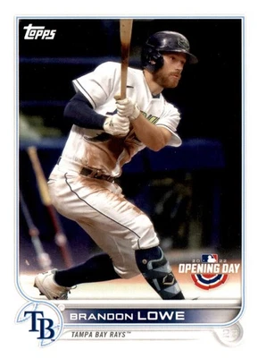 2022 Topps Opening Day - Brandon Lowe #12 - Image 1 of 2