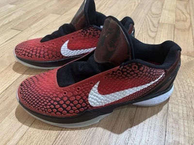 Nike All-Star Zoom Kobe 6 vermelho e preto tamanho 12 448693-600 - Imagem 1 de 4