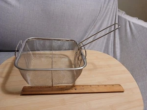 Edelstahl Friteuse Korb - gebraucht - Bild 1 von 6
