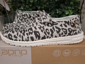 Hey Dude Slipper Wendy Casual Leopardenmuster Damen GEWEBT 11 Gepard NEU OHNE KARTON - Bild 1 von 13