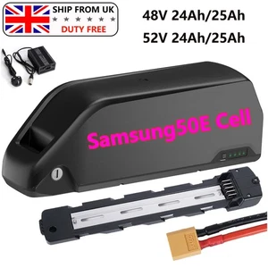Samsung ebike battery 48V 52V 60V 25Ah Lithium for 0~2000W Electric Bike Bafang - Picture 1 of 19
