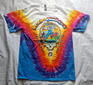 Dead & Company The Final Tour Summer 2023 Tie Dye Concert T-Shirt - Size Large - Picture 1 of 5