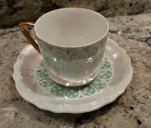 VINTAGE CHINA TEA CUP & SAUCER SET MADE IN JAPAN - Picture 1 of 9