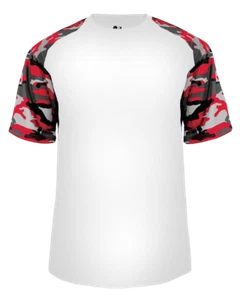 Badger 414100 Mens Short Sleeve Moisture-Wicking Camo Sport Athletic T-Shirt - Picture 1 of 19