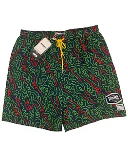 Mosmann Australia Men's Size L Lined 4 Way Stretch Drawstring Swim Shorts New - Picture 1 of 10