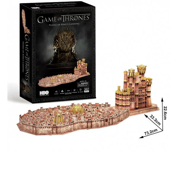 CUBICFUN Cubic Fun - 3D Puzzle Game of Thrones King's Landing Königsmund