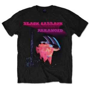 Black Sabbath Paranoid Motion Trails Official Merchandise T-Shirt M/L/XL Neu - Picture 1 of 2