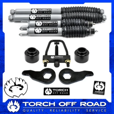 3" Front 3" Rear Lift Kit 00-06 Chevy Tahoe GMC Yukon Suburban 1500 Ext Shocks - Image 1 of 4