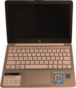 HP Stream Laptop, Intel Celeron, 4gb RAM, 32GB eMMC, Fully Tested, 1366x768 - Picture 1 of 5