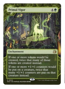 Mint/Near-Mint, English - 1 x MTG Primal Vigor Wilds of Eldraine: Enchanting Tal - Picture 1 of 1