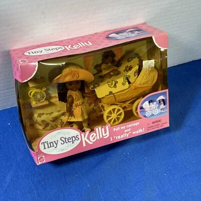 Детская коляска Kelly Doll Tiny Steps афроамериканский игровой набор 1998 Mattel  - Изображение 1 из 4