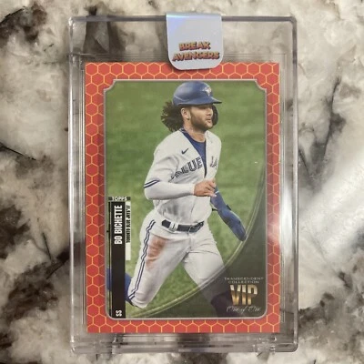 2021 TOPPS TRANSCENDENT COLLECTION VIP PARTY BASE CARD BO BICHETTE BLUE JAYS 1/1 - Image 1 of 2
