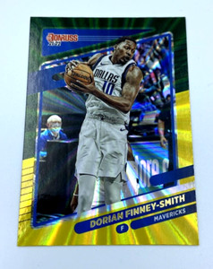 2021-22 Donruss - Dorian Finney-Smith - Green/Yellow Laser Refractor - #239