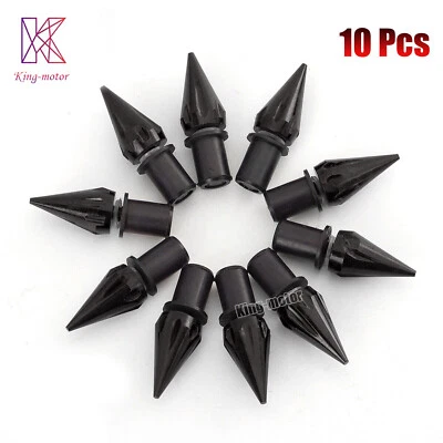 10x 5MM Windscreen Windshield Motorcycle Spike Bolts Wind Screen Screws Aluminum - Image 1 of 4