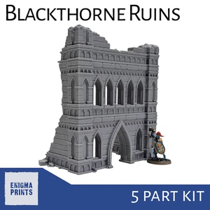 Blackthorne Ruins - 28mm 3D Printed Fantasy Terrain for Tabletop Wargaming - Picture 1 of 4