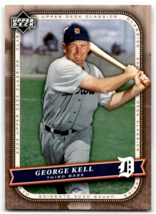 2005 UPPER DECK CLASSICS GEORGE KELL DETROIT TIGERS #39