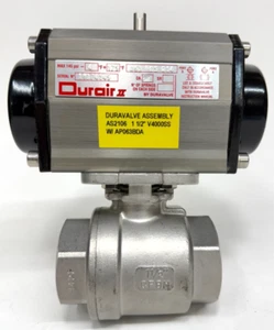 Durair II AS2106 1-1/2" V4000SS mit AP063BDA 063F05Q14 Pneumatischer Ventilantrieb - Bild 1 von 14