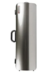 Bam Hightech Oblong Violin Case Silver Carbon 2001XLSC - Imagen 1 de 2
