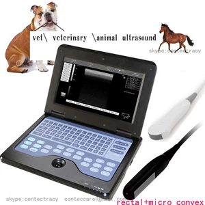 Escáner de ultrasonido portátil veterinario veterinario VET + lineal rectal + micro convexo - Imagen 1 de 12