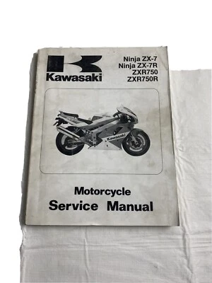 Manual de taller de servicio original Kawasaki Ninja Zx750r/j1/k1 1991 99924-1139-01 Foto 1 de 4