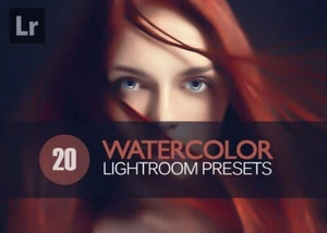 20 Watercolor Lightroom Presets Contemporary Classic & Vintage Styles Modern - Picture 1 of 5
