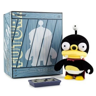 Kidrobot Futurama Flocked Furry Little Nibbler 中号乙烯基人偶 - 全新 — 第 1/4 张图片