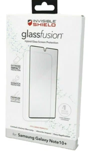 Proteggi schermo vetro ibrido Zagg scudo invisibile fusione Samsung Note 10+ Plus - Foto 1 di 5