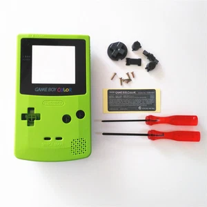 New Full Housing Shell for Nintendo Game boy Color GBC OEM Repair - Apple Green - Picture 1 of 6
