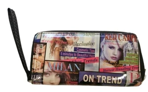 90s GLAMOUR Magazine Wrist Bag - Picture 1 of 8