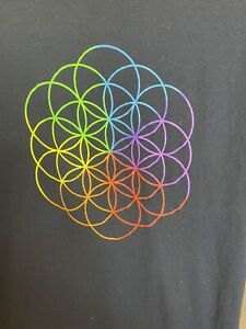 2016 Coldplay A Head Full Of Dreams World Tour Shirt Promo Concert Size Small
