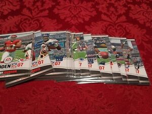 2006 Topps Football EA Sports Madden 07 Complete 20 Card Set. Missing #1,7,20