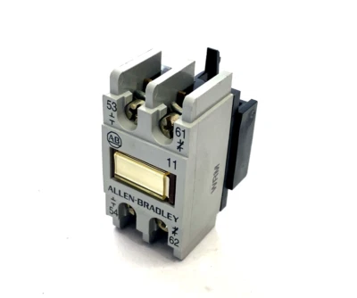 Allen Bradley 195-FA11 Ser. Bloque de contacto auxiliar Foto 1 de 4
