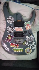 Ibanez RG 120 Body with pickups bridge neck screws wiring switch rock decals - Picture 1 of 23
