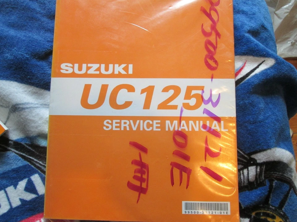 SUZUKI UC125X/Y/K1 99/01 SERVICE MANUAL - Image 1 of 1