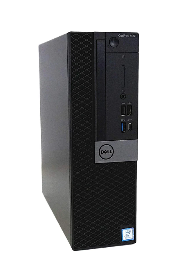 Dell OptiPlex 5060 SFF PC, Core i7 8th Gen, 8GB RAM, 256GB SSD, Windows 11 - Image 1 of 4