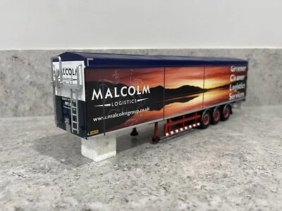 Corgi - Tri-Axle Moving Floor Trailer - Malcolm - CC13787 - 1:50 - Mint/New - Image 1 of 4
