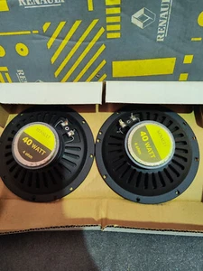 Renault Genuine OEM 2 Speakers 40 watt Renault vintage NOS  R5 R4 R9 R11 R19 R21 - Picture 1 of 3