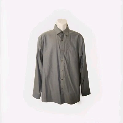 Red House Men's Large BLUE Long Sleeve Button Down Casual - Image 1 of 4