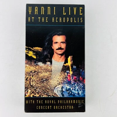 Yanni Live at the Acropolis VHS Video Tape - Image 1 of 2