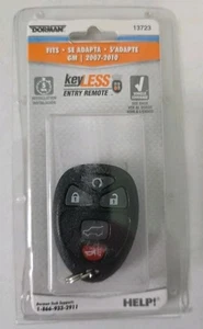 *NEW* Dorman 13723 Keyless Entry Remote Alarm System-Key Fob Fits GM 2007-2010 - Picture 1 of 6
