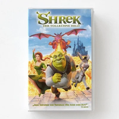 Shrek - Der tollkühne Held (2001) [VHS] Video Kassette Kinder - Bild 1 von 2