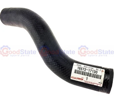 Genuine LandCruiser 100 Series HDJ 1HD 4.2 Diesel Lower Bottom Radiator Hose - Image 1 of 2