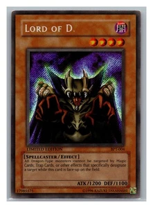 2002 Collectors Tin #BPT-004 Lord of D. - Limited Ed. - Picture 1 of 2