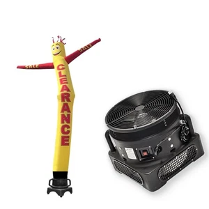 18' Foot Tall Inflatable Tube Man Air Powered Waving Puppet, Air Blower Motor... - Picture 1 of 3