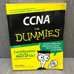 CCNA For Dummies 2nd Edition Certification Exam with CD-ROM - Picture 1 of 8