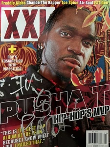 PUSHA T SIGNED XXL MAGAZINE RAP HIP-HOP DAYTONA - CLIPSE - Let God Sort Em Out - Picture 1 of 1