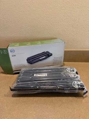 Cartucho de tóner genuino OEM Dell 113x 2MMJPA04 negro de alto rendimiento NUEVO CAJA ABIERTA Foto 1 de 4