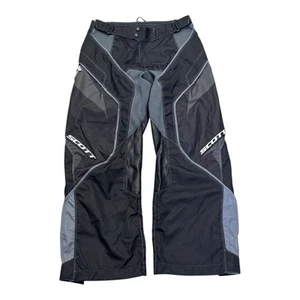 Scott Adventure Motorcycle Moto Pants Adult Mens Size 32 Black - Picture 1 of 11