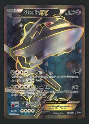 Steelix EX (Full Art) 108/114 XY - Steam Siege Ultra Rare Pokemon TCG - Image 1 of 2