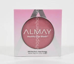 Almay Healthy Hue Pressed Powder Blush #300 PINK FLUSH - Picture 1 of 2